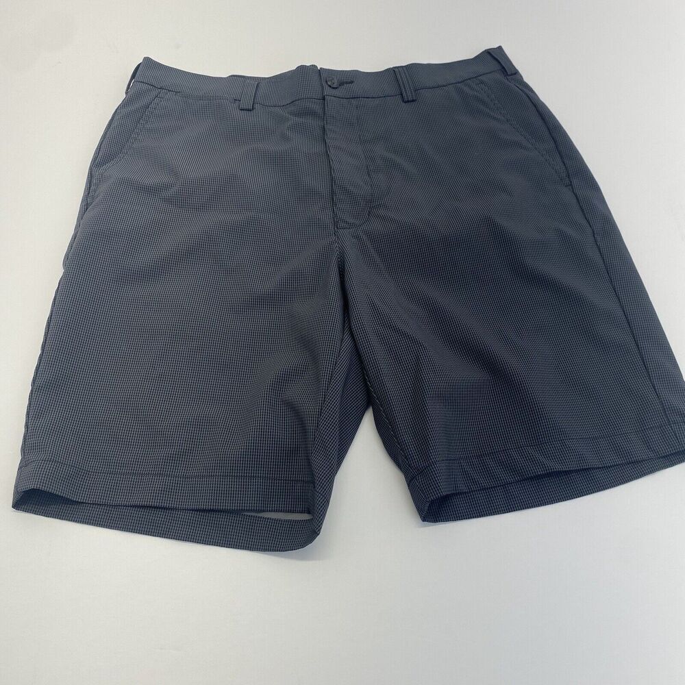 PGA‎ Golf Shorts Men’s Size 36 Performance Chino Gray Pinstriped Dark Gray